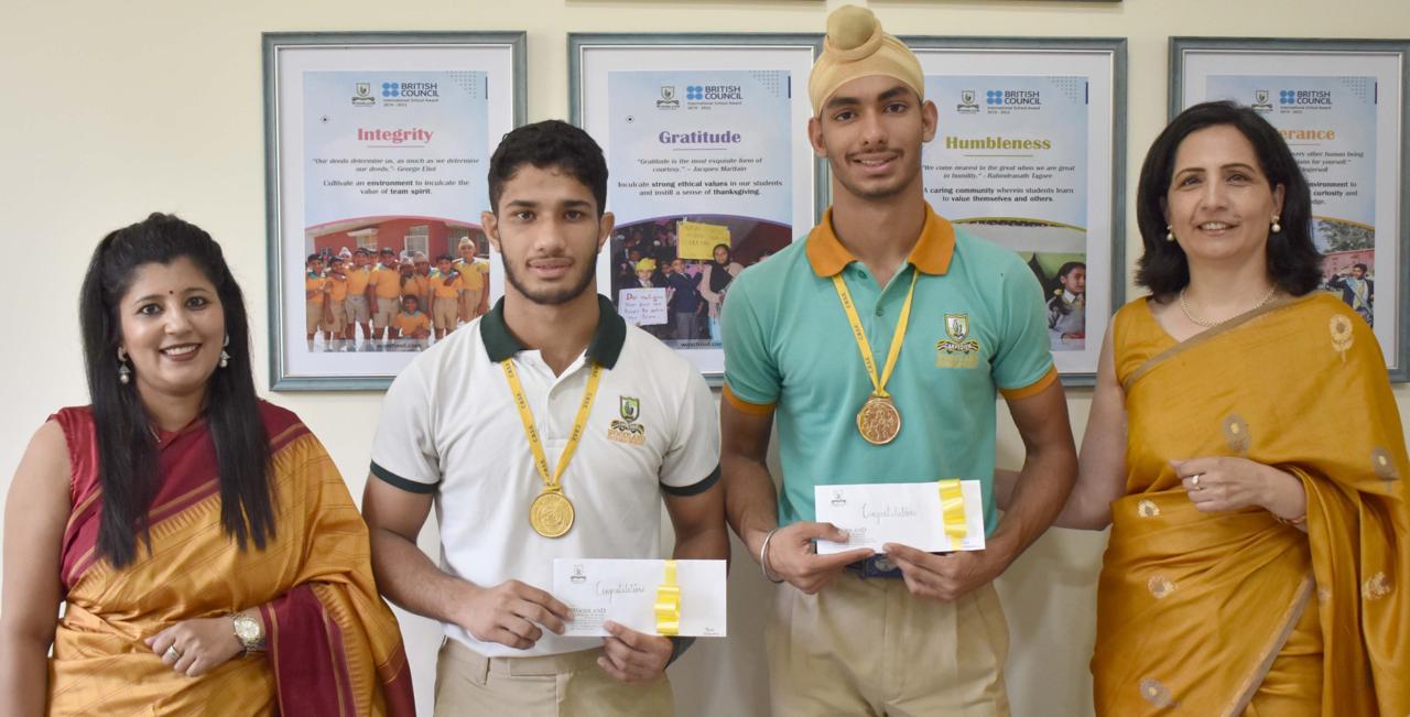 Woodlanders Shines at CBSE North Zone Championship with Two Golds and One Bronze Medal